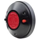 Photo of VO-CT75 backside angled slightly to show housing and the backplate design with logo and model number