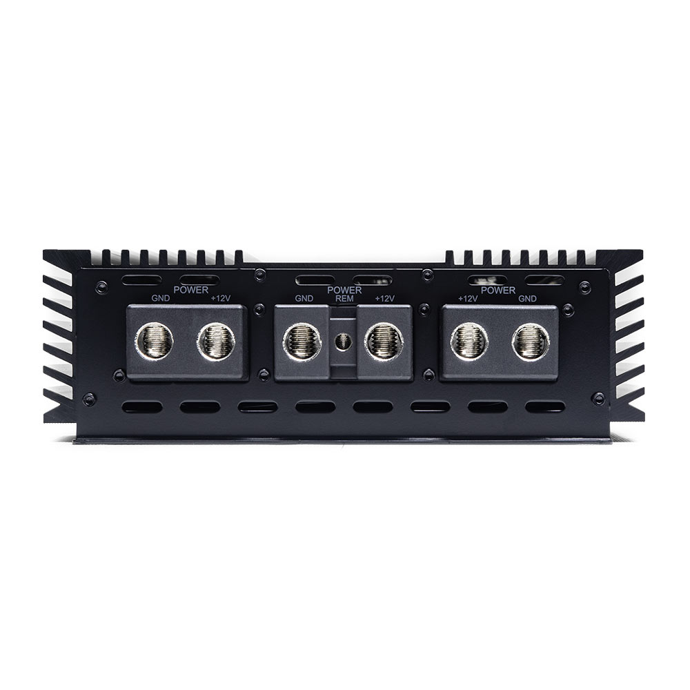 Photo of M9000 side panel with power connection points