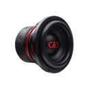 10 inch 710f subwoofer angled right showing motor coil basket and surround