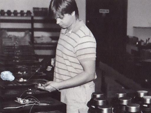 Photo of Young Jassa Building Speakers and Enclosures