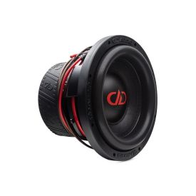 10 inch 610f subwoofer angled right showing motor coil basket and surround