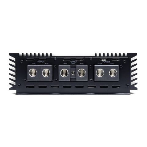 Photo of M9000 side panel with power connection points